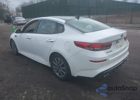 2019 Kia Optima Ex z USA, uszkodzony, nr VIN 5XXGU4L12KG336457